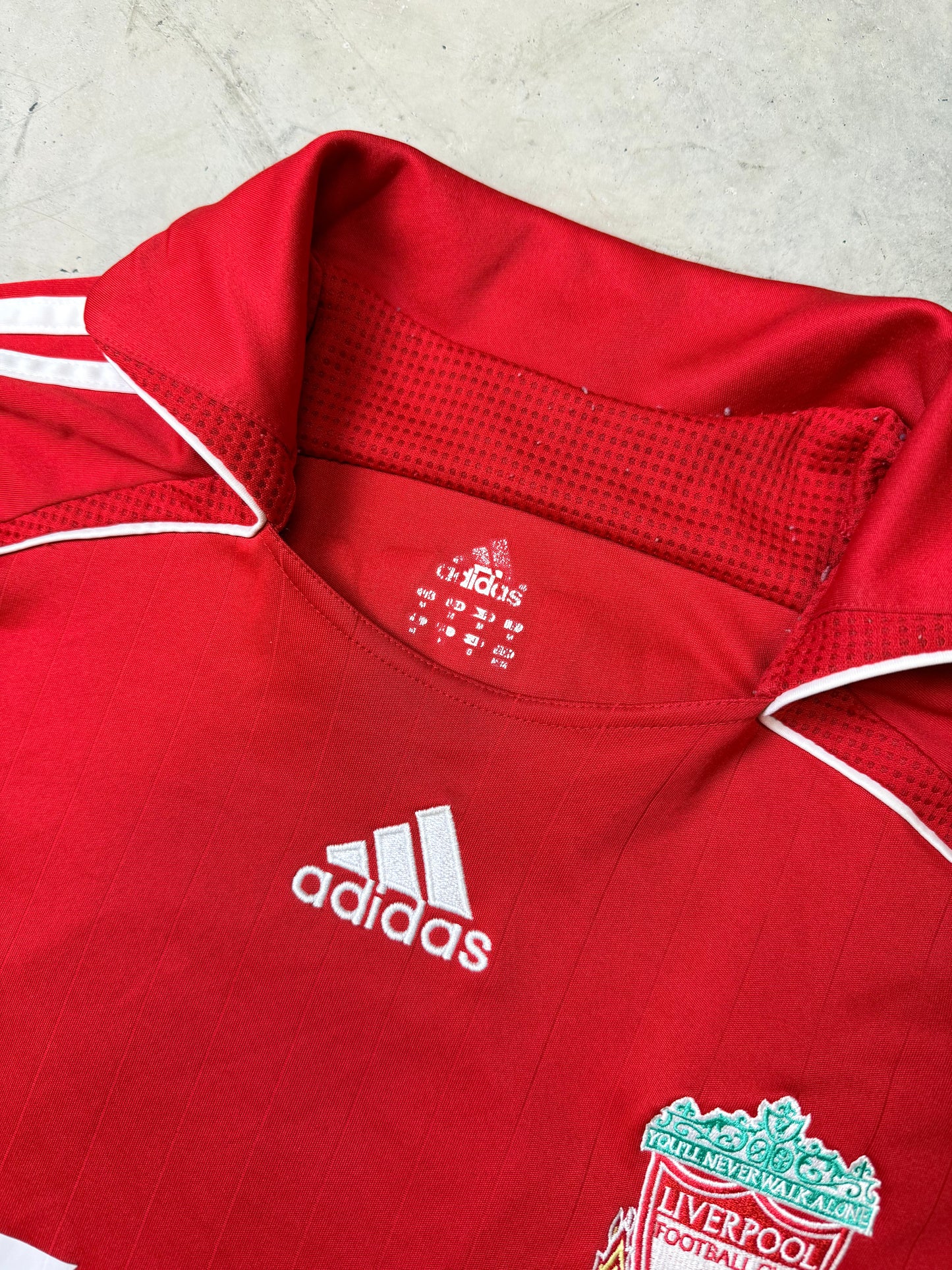Liverpool 2007 Home Shirt Kuyt (S)