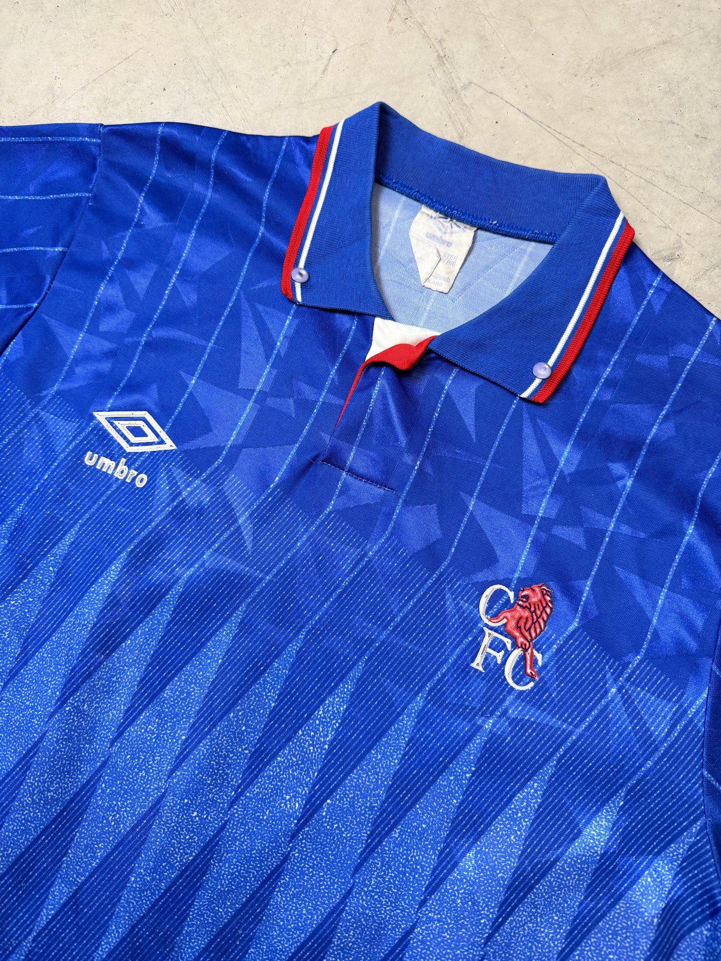 Chelsea 1989 90 Home Shirt (M)