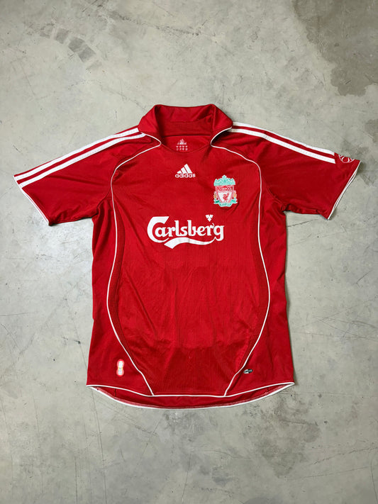 Liverpool 2007 Home Shirt Kuyt (S)