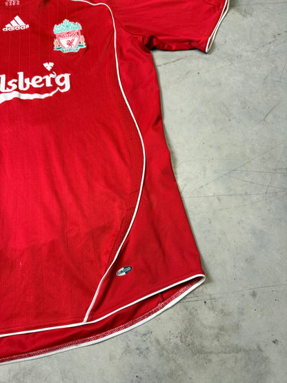 Liverpool 2007 Home Shirt Kuyt (S)